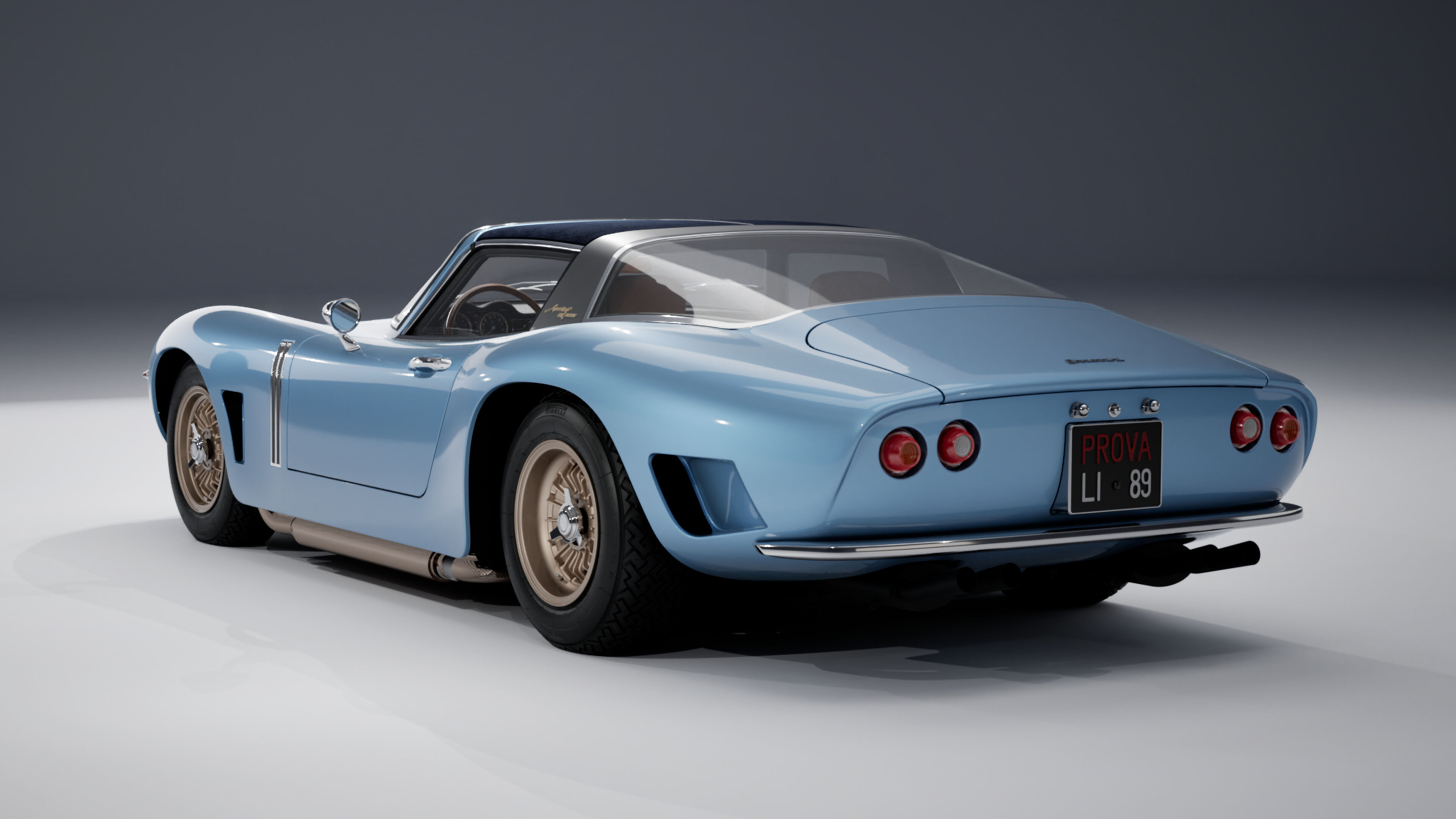 The 5300 Aperta Lusso is a lost 1960s Italian supercar brought